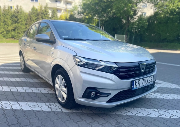 Dacia Logan cena 37999 przebieg: 118741, rok produkcji 2021 z Kraków małe 92